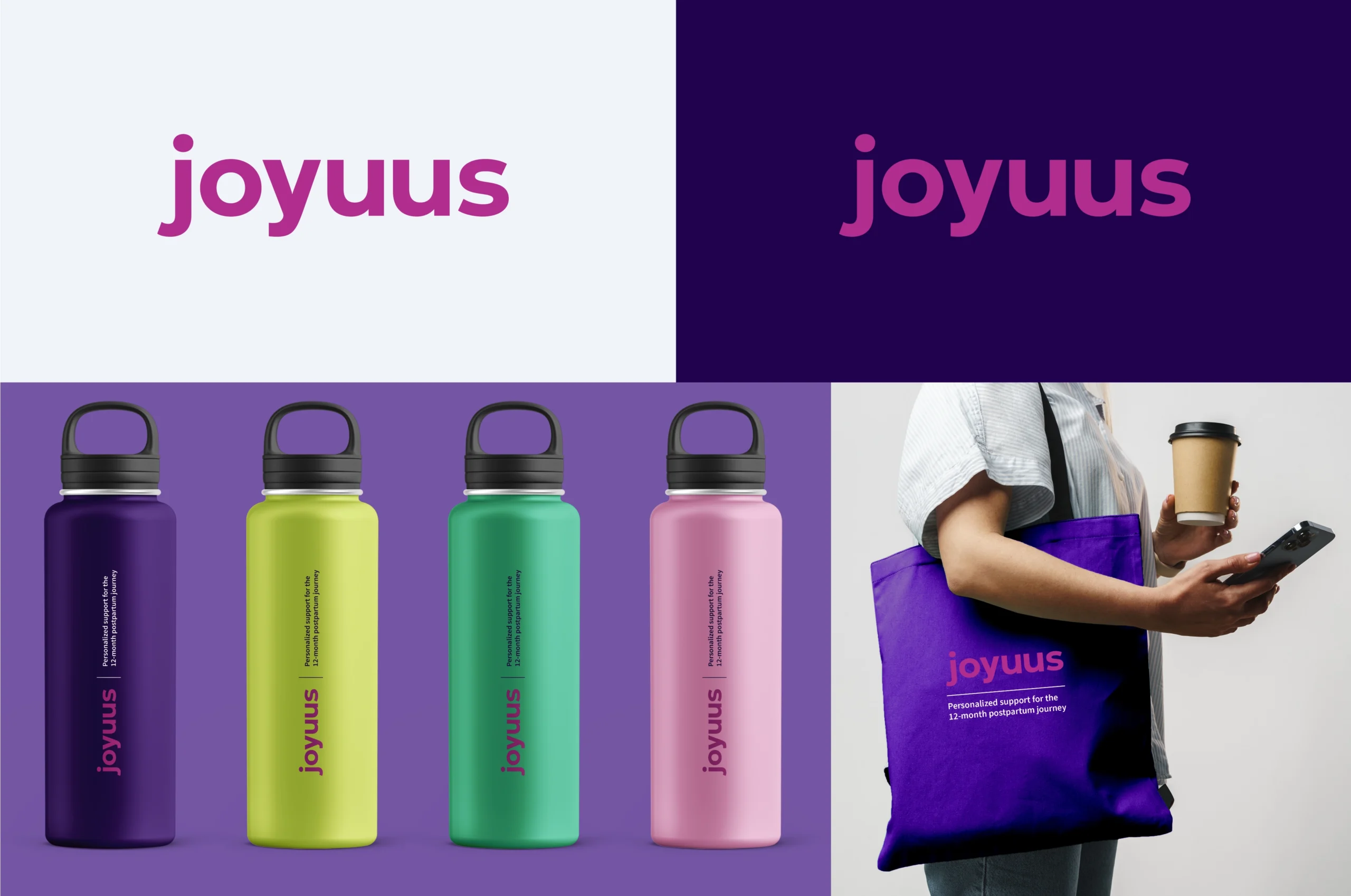 Joyuus Visual Identity - logos