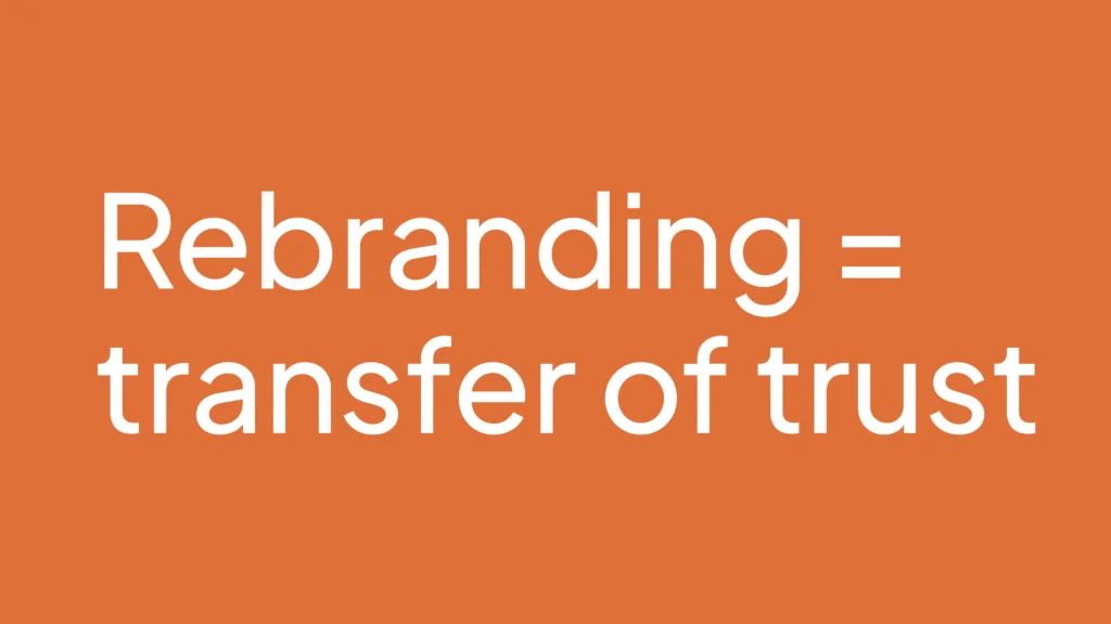 Why Rebranding in B2B Health Is Really a Transfer of Trust